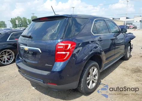 2017 Chevrolet Equinox Ls из США, поврежденный, VIN 2GNALBEK8H1550197
